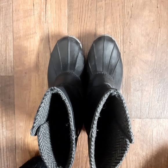 NORTHSIDE THINSULATE BLACK LEATHER BOOTS 200 GRAM c - Picture 9 of 9